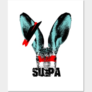 Supa Rabbit Posters and Art